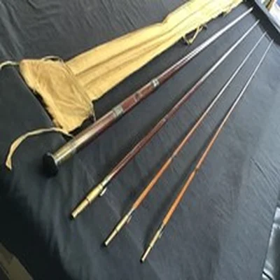 Vintage Westley Richards “Salmon Rod” 17ft 3 piece (plus spare tip) wood and gre