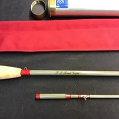 Rare Vintage H L Leonard Graftek 9ft #9 graphite fly fishing rod