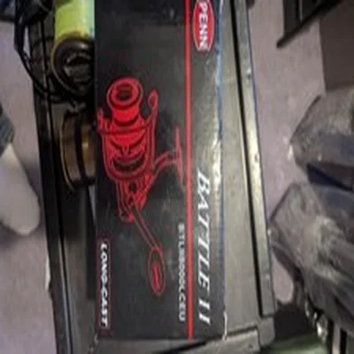 1 Used Penn Battle MK2  With Spare Spool Fishing Reel