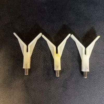 3x V shape  florescent Rod Rest,carp fishing,coarse fishing,glow in the dark 