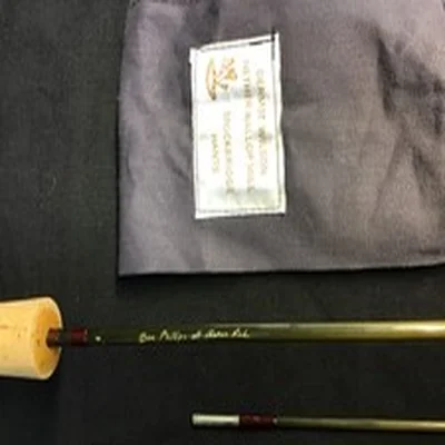Rare vintage Dermot Wilson “Don Philips Boron Brook Rod” 8ft #4, 2 piece Fly Rod