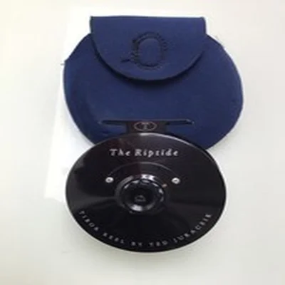 Tibor Riptide Fly Reel Black – Ted Juracsik – Saltwater 10/12wt – USA – Pouch