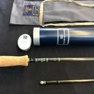 Vintage Hardy “Ultralite” 9ft 6” #7, 2 piece carbon fibre Fly Rod, bag and tube