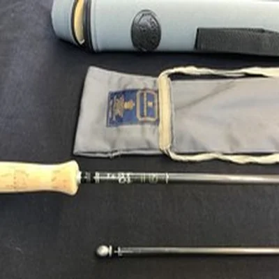 Vintage Hardy “Ultralite” 9ft 6” #6, 2 piece carbon fibre Fly Rod, bag and tube