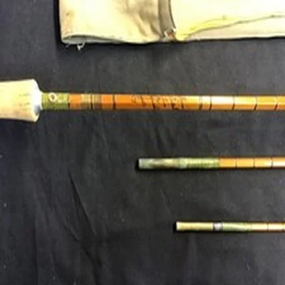 Rare Vintage James Aspindale The Testdale de luxe 9ft 6" fly fishing rod