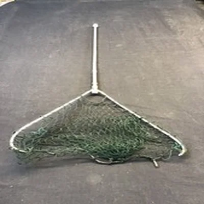 Vintage Hardy Bros Alnwick. Aluminium Folding Landing Net. Trout/Salmon Fishing