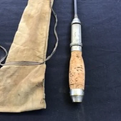 Rare Vintage Union Hardware Company 9ft Telescopic Steel rod 1864