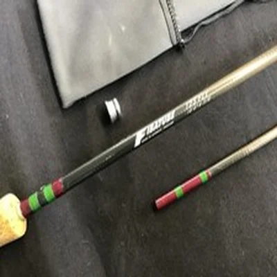 Rare vintage Hardy “Fibatube 125” 10ft #7, 2 piece fibreglass Fly Rod plus bag