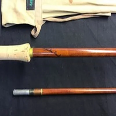 Rare vintage Hardy “The Glaskona County” 8ft 6” 2 piece fibreglass Spinning Rod