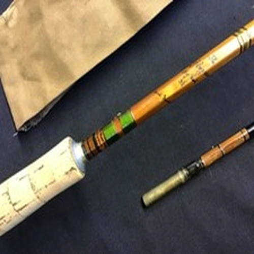 Rare vintage Bob Southwell The Blagdon 9ft 6” split cane Fly Rod #6 capt Croydon
