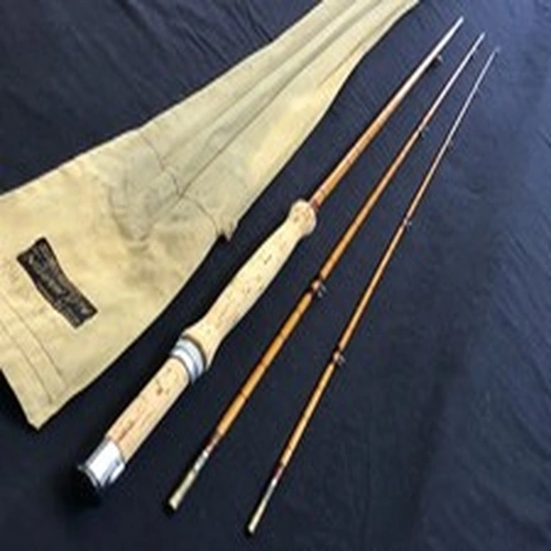 Vintage Alex Martin “The Henry” 9ft #6/7, 3 piece split cane Fly Rod and bag