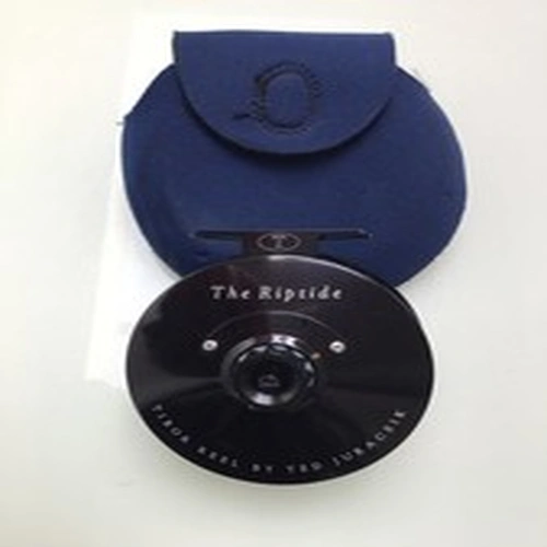 Tibor Riptide Fly Reel Black – Ted Juracsik – Saltwater 10/12wt – USA – Pouch