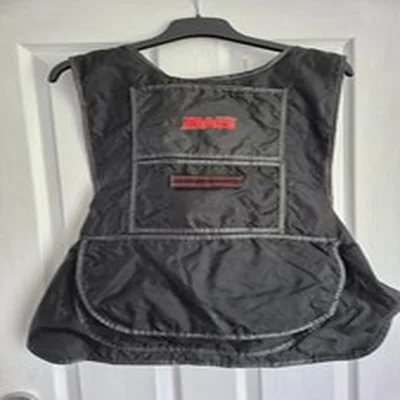 vintage image fishing  bait apron one size