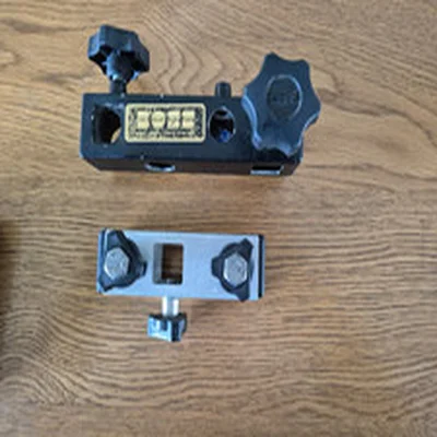 Two fittings for boss square leg seat box fishing