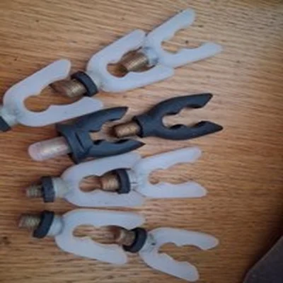 3 X DELUXE BLACK ROD BUTT RESTS FOR CARP COARSE FISHING NGT FISHING TACKLE