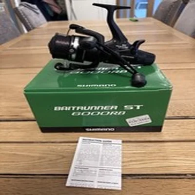 Shimano Baitrunner ST 6000RB Fishing Reel, Boxed + Spare spool