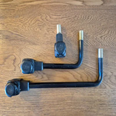 RIVE D25 cross arms 12"& 8" and a short keepnet arm all to fit 25 mm legs