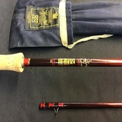 Vintage Hardy “Graphite De luxe” 10ft 6” #7, 2 piece carbon fibre Fly Rod and ba