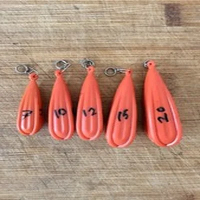 Baitcasting Training Tools with Five Pieces Of Different Weights