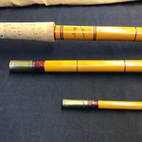 Vintage John Dickson of Glasgow “Salmon Rod” 15ft 3 piece fibreglass Salmon Fly