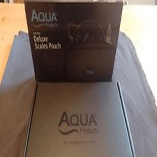 AQUA DELUXE SCALES POUCH CASE !!!! EMPTY BOX !!!! CARP FISHING TACKLE