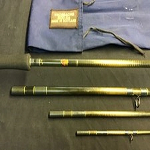 Vintage Trossachs Rod Co 14ft 6” #7, 4 piece carbon fibre Fly Rod and bag
