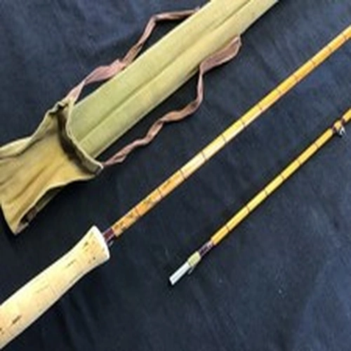 Vintage Hardy "The Perfection" 9ft #6, 2 piece Palakona split cane Fly Rod + bag
