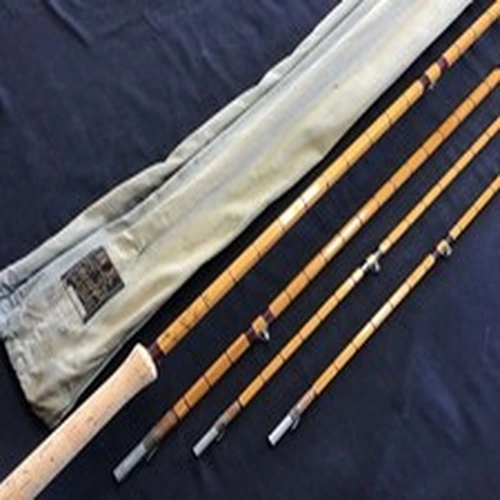 Rare Hardy "The Wye" 13ft 6" #9, 3pc (+spare tip) Palakona Salmon Fly Rod + bag