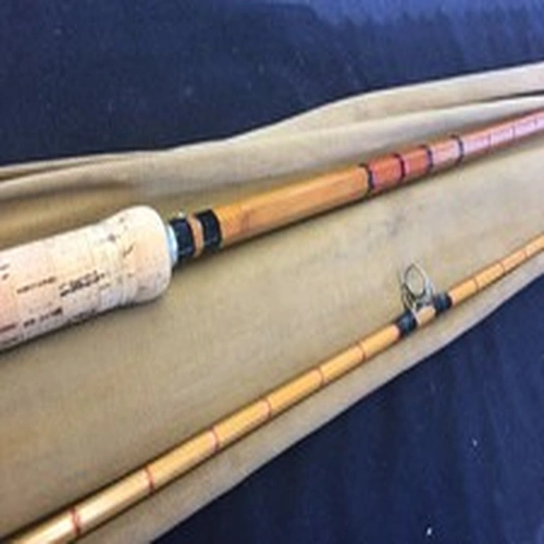 Vintage 10ft Split Cane Carp Rod With Set to Top Section Traditional Cane Rod