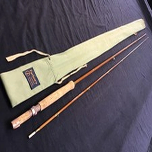 Pezon et Michel Farlow’s Super Parabolic Fario Club 8’5” #5/6 Split Cane Fly Rod
