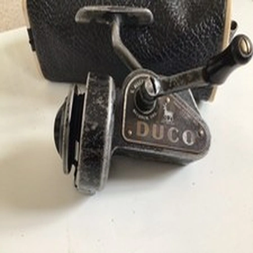 Vintage S Allcock Duco Fixed Spool Spinning Reel With Original Case Redditch