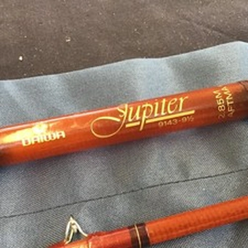 Vintage Daiwa Jupiter 9143 9½ft AFTMA 8/9 Salmon Fly Fishing Rod Japan