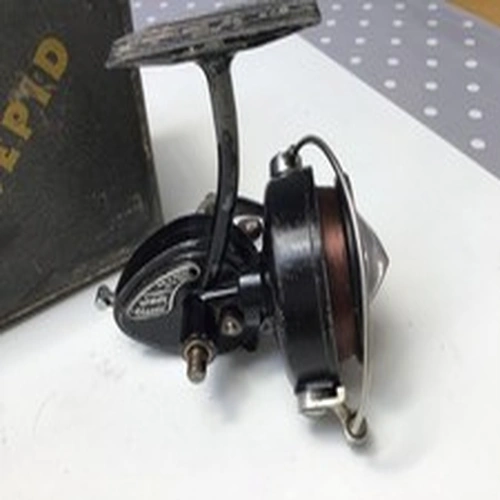 Vintage K.P. Morritt Intrepid Classic Fixed Spool Reel Boxed Made In England