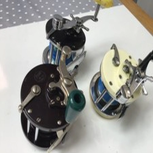 Vintage Penn Long Beach 60 + Penn No.85 Sea Boy + Garcia Mitchell 602 Sea Fishin