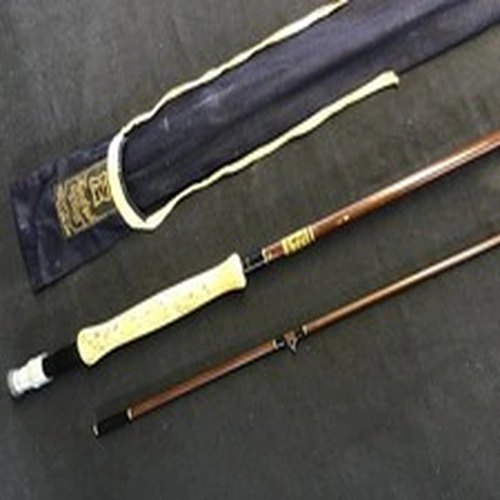 Vintage Hardy “Jet” 9ft #7, 2 piece fibreglass Fly Rod and bag