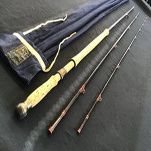 Vintage Hardy “Graphite Salmon Fly De-Luxe” 13ft 9” #9, 3pc carbon fibre Fly Rod