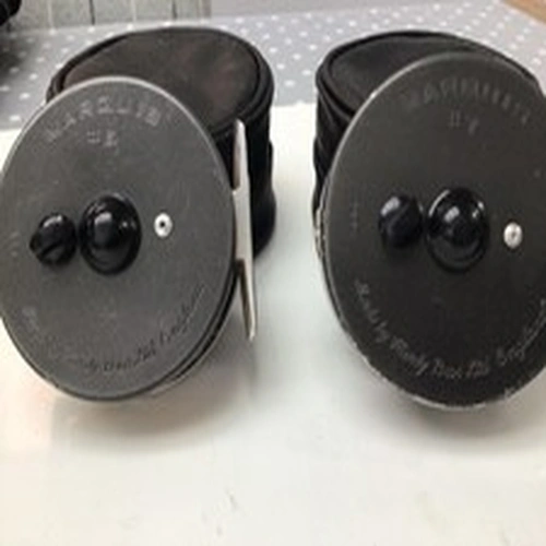 2x Hardy Marquis Fly Reels #6 & #7 Made In England Vintage Trout Fly Fishing”