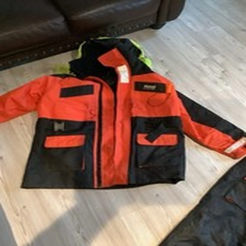 Mustad Viking Fishing Flotation Jacket & Trousers. XXL Nice Condition May need