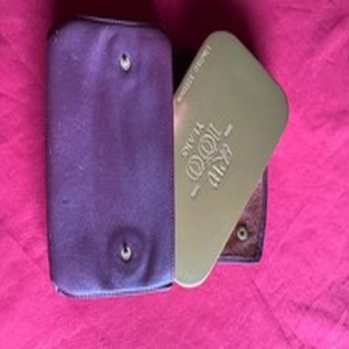 Gold Limited Edition R Wheatley Alloy Fly Box & Trout Flies.RW 100 Years.