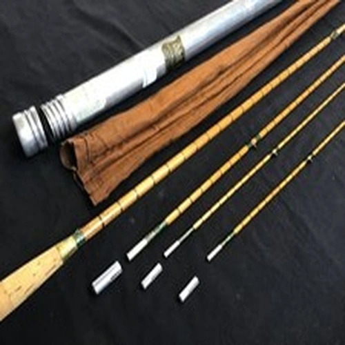 Rare vintage Hardy “The Fairy” 10ft 3 piece (plus spare tip) Palakona split cane