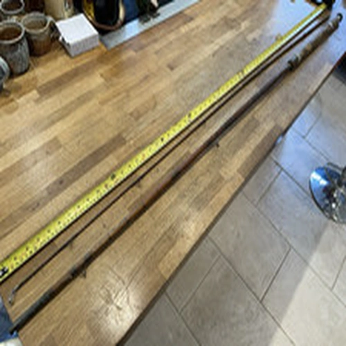 Vintage 3.2m/10ft 6" Cane 2-Pc Coarse Fishing Rod for Renovation - Herefordshire