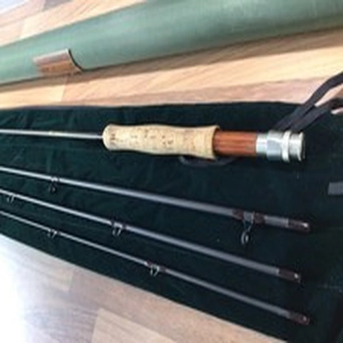 Shakespeare Expedition Fly Rod 9’10” #6/7 4pc High Modulus Carbon + Tube & Bag