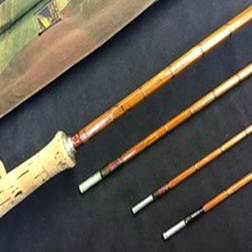 Vintage Hardy “No1 De Luxe” 8ft 6” 3 piece (plus spare tip) Palakona split cane