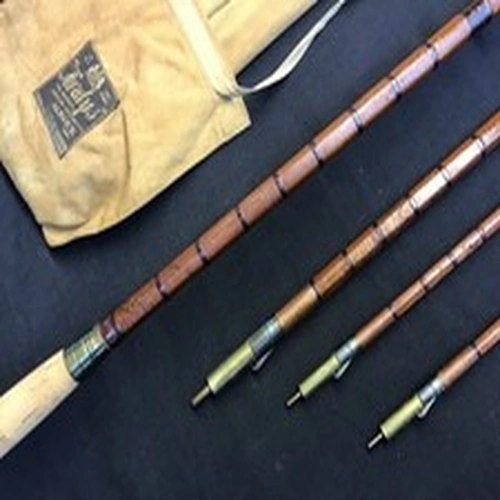 Rare early Hardy “Victoria Salmon” 14ft 3 piece (plus spare tip) Palakona split