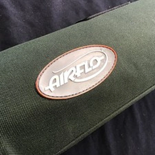 Airflo Padded Fishing Rod Carry Case 165cm x 11cm Green Rod Tube Holdall With St