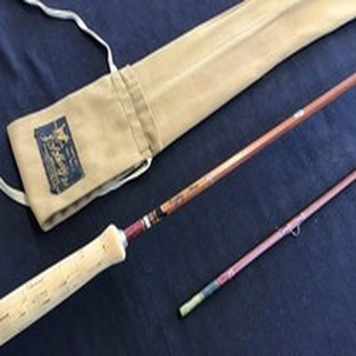 Rare vintage J S Sharpe “Eighty Three”  8ft 3” #5/6, 2 pc Split cane Fly Rod+bag