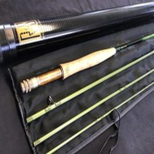 Vintage R&S River & Stream 11ft #4 Fly Rod 4pc Euro Nymph Trout Rod + Tube & Bag