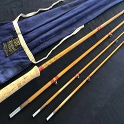 Vintage Hardy "The Wye" 12ft 6" #9, 3pc (+spare tip) Palakona cane Fly Rod + bag