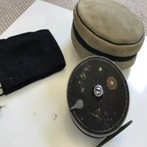 Allcocks Flick-Em Perfection 3 3/4” Centrepin Reel Vintage Trotting Reel Redditc