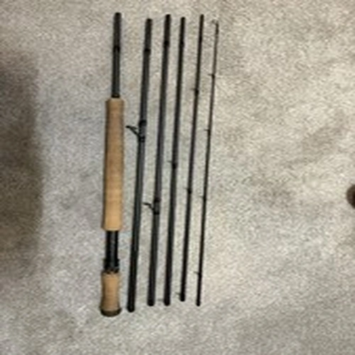 Guideline Elevation 11’3 7/8 Weight 6 Piece Fly Rod with Case And Sock
